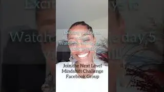 DAY 5 WE NEED TO BE LED BY GOD! NEXT LEVEL MINDSHIFT CHALLENGE |TINICIA LEAINE |FIT TRIBE APPAREL