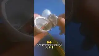 7W compact fluorescent light bulb, or 6W LED💡💡