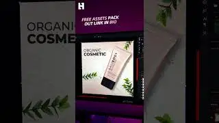 Make this beauty cream banner poster design on photoshop under 1 minute I photoshop design tutorial