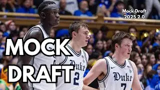 Post March Madness 2025 NBA Mock Draft (MY PICKS)
