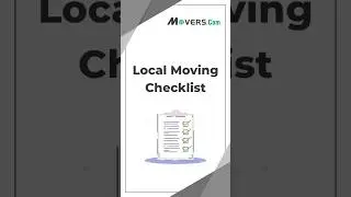 Local Moving Made Easy: Your Quick & Simple Moving Checklist!  #movingmadeeasy  #movinghacks #movers