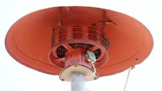Sirenentest einer Feuerwehrsirene vom Typ: Elektror S4a