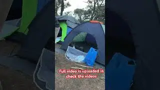 Camping in Sri Lanka 🇱🇰 full video is upploaded #adventure #chariotpath #camping #viral #travel