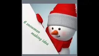 6 Fuse Bulb Craft Idea. ⛄ ||🎄 Snowman Making Waste Bulb ⛄ ||🎄 Christmas Snowman Craft Ideas