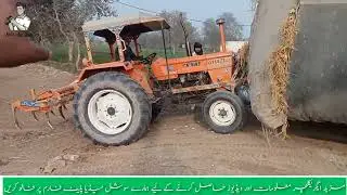 MF 240 Tractor with Fully loaded Torelly failed to climb.Ghazi then insisted#farming #MF240#mf385