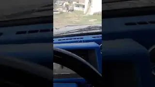 Nissan Patrol 3.3 Pushing over fence post