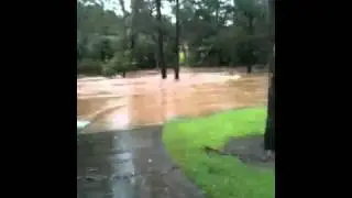QLD FLOODS - CREEKSIDE AT KENMORE HILLS -