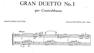 Giovanni Bottesini - Gran Duetto No.1 for 2 Double Basses