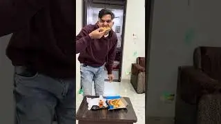 Kebab Paratha and pizza challenge🤤🤤