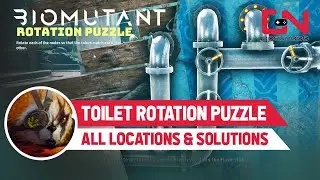 Biomutant Toilet Rotation Puzzle - All Locations & Solutions Flush Stools