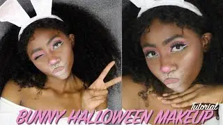 Cutest Bunny Halloween Makeup Tutorial