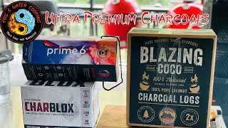 Ultra Premium Charcoal Test Charblox, Prime 6, Blazing Coco, Cocobriq