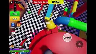 Messing around in Roblox 