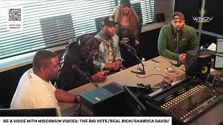 BE A VOICE WITH WISCONSIN VOICES: THE BIG VOTE/ RAY NITTI/CHRIS WALTON/JASIMINE TYLER