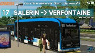 17: Salérin à Verfontaine | Carrière suivie sur St-Servan V3 4/19 | OMSI 2