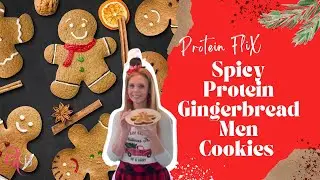 Protein Powder Baking Recipes - Spicy Protein Gingerbread Men Cookies