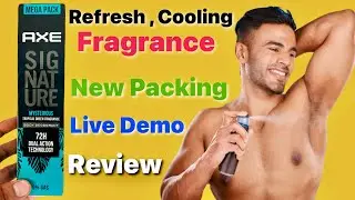 Axe Signature Mysterious Body Deodorant Review , Fragrance Test & Long Lasting | Axe Signature