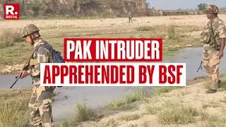 Terror Intruder Bid Foiled By BSF On Kathua International Border, One Apprehended | J&K