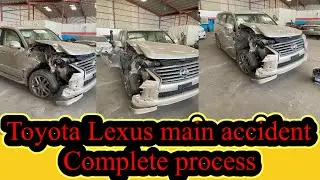 Toyota Lexus complete process || لكسز جيب مكمل طريقہ کار #art  #artist #ararautozoneas