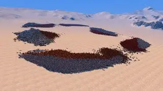 UEBS - ALLIANCE OF ORCS, OGRES AND DWARVES vs SPARTANS - Ultimate Epic Battle Simulator