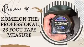 Komelon The Professional 25 Foot Tape Measure Review: Accurate Measurements for Professional Use