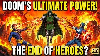 Doctor Doom Kills Avengers and X-Men Scene 4k Ultra HD