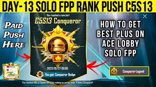 Bgmi fpp conqueor tips | Solo fpp conqueror rank push C5S13  #solofppconqueror #solofppconquerorpush
