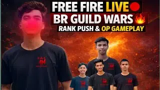 FREE FIRE LIVE 🔴 | BR GUILD WARS 🔥 | RANK PUSH & OP GAMEPLAY #MasterAlien