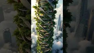 Nature's Vertical Symphony: Kengo Kuma's Spiral Garden Tower in Singapore