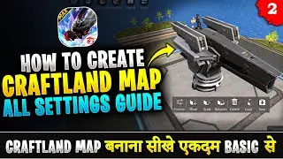 How To Create Craftland Map In Free Fire | Craftland Map Kaise Banaye | Make 1V1 Craftland Map | P2
