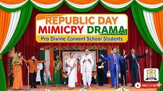 Republic Day Mimicry Drama by Students | Drama | School videos #drama #republicday 