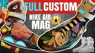 💰Невероятные кастомные кроссовки Nike Air Mags по мотивам Dragon Ball Super, просто бомба! 🔥