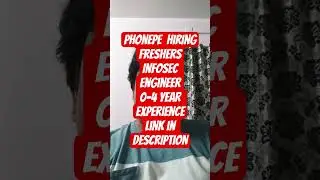 PhonePe Hiring Freshers Cybersecurity Engineer #Rust Developer Jobs | Bengaluru 2025