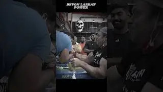 🥶😱DEVON LARRAT VS SUHAIL KHAN ARMWRESTLING NEW EDIT#devonlarrat #armwrestling #shorts#sports