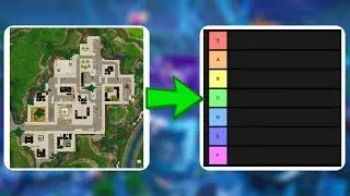 FORTNITE NAMED LOCATION TIER LIST! (Worst to Best) - All Locations