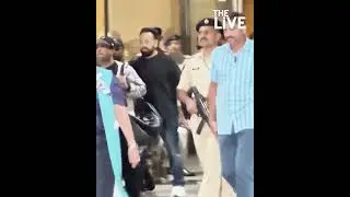 Salman Khan with Y+ security returns from the Dubai event!😱😊