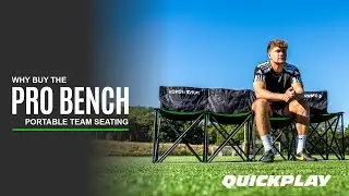 КРАТКОЕ ОПИСАНИЕ: Почему QUICKPLAY PRO BENCH — это подходящее вам переносное решение для сидения?