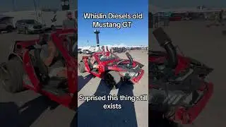 WhistlinDiesel&rsquo;s old Mustang GT &mdash; crazy this thing&rsquo;s still alive after what it went through 😳🔥