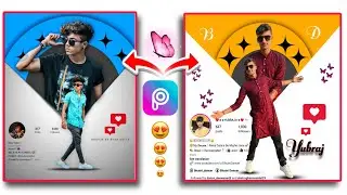 instagram Creative Dual Photo Editing || Picsart Editing New Style - Editing Ananta