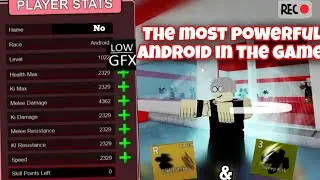 INSANE! THE LVL 1000 PRESTIGE GLITCHED ANDROID!? | DBZ Final Stand