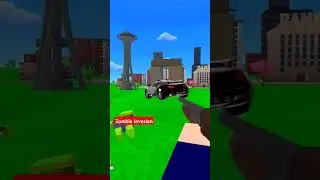 🧟 Zombie Invasion in Gangs Wars: Pixel Shooter RP! 🧠🧠🧠