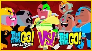 Teeny Titans VS Teen Titans 2 ● ВСЕ ФИГУРКИ КИБОРГА ●