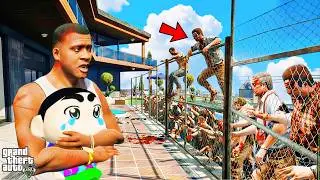 Franklin & Shinchan Defending Their House from Zombie Apocalypse! 🧟&zwj;♂️ | GTA 5