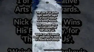 #thelastofus 8 Emmy Awards. #nickofferman First Emmy. Weird: The Al Yankovic Story Best TV Movie