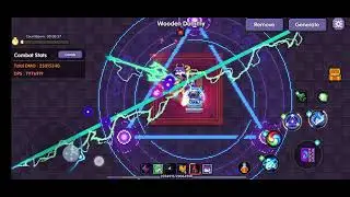 My Heroes SEA : Mage wood with combo Crocell weapon.