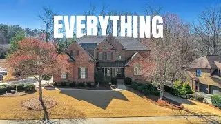 Tour a 6 bedroom, luxury home in Kennesaw, Georgia