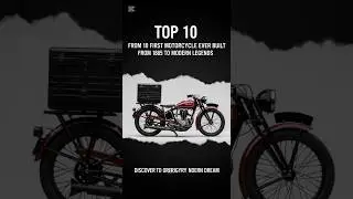Top 10 First Motorcycles Ever Built | #shorts #motorcycle
