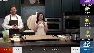 Cooking Arkansas apple crisps with Secretary of State Cole Jester