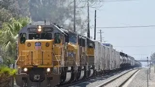 Great Union Pacific action on the Los Angeles subdivision