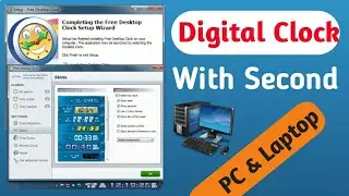Digital Clock for Desktop and Laptop | Sky Sheba